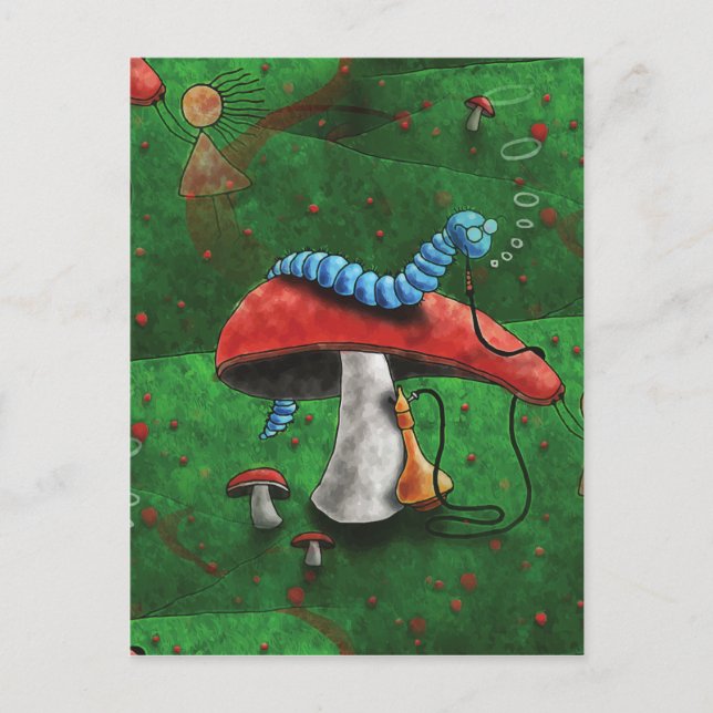 Magic Mushroom Postkarte (Vorderseite)
