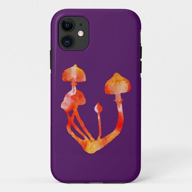 Magic Mushrooms Case-Mate iPhone Hülle (Rückseite)
