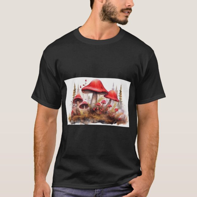 Magic Mushrooms T-Shirt (Vorderseite)