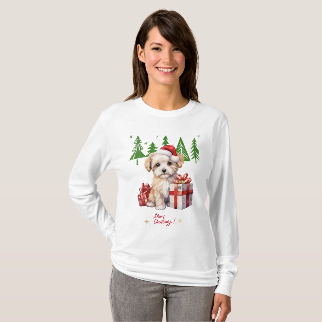 magic of christmas, Sweatshirt T-Shirt (Vorne ganz)