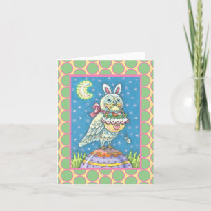 MAGIC OWL & EASTER BASKET ACCUEILLIE CARTE DE REMA