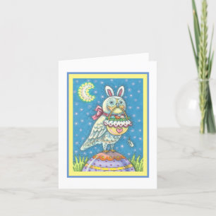 MAGIC OWL & EASTER BASKET ACCUEILLIE CARTE DE REMA