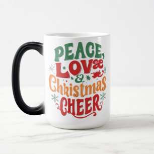 Magic Paix, Amour & Noël Cheer - 15 oz Morphing Mug