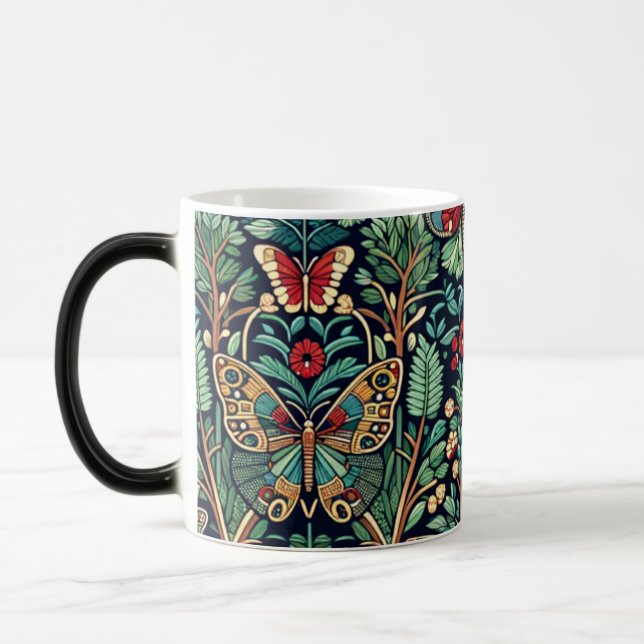 Magic Papillon et Mug à fleurs (Gauche)