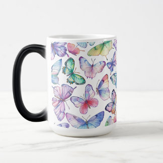 Magic Papillons Magie Couleur Changement de Mug