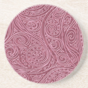 Magic Pattern Spirale Cashmere Rose Untersetzer