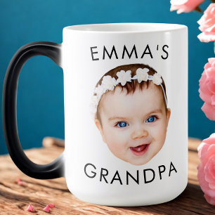 Magic Photo personnalisée Face Mug Maman Grand-mère Gran