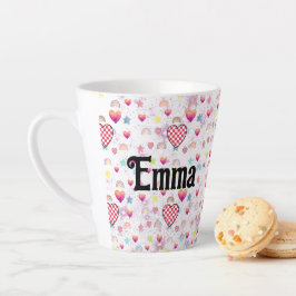 Magic pink candy world milchtasse