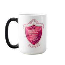 Priez Dieu Bonbons Pomme Rose Design Morph Mug