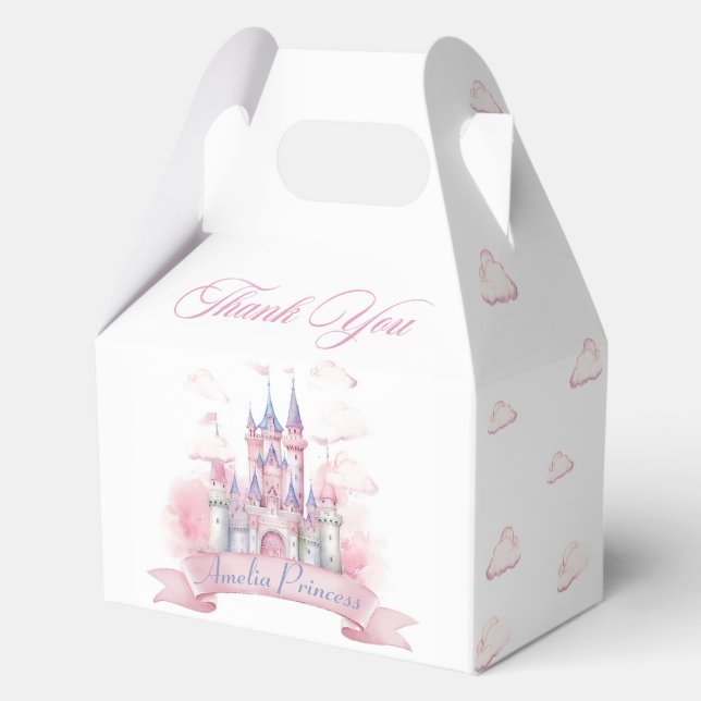 Magic Princess Castle Anniversaire Ballotins (Recto)