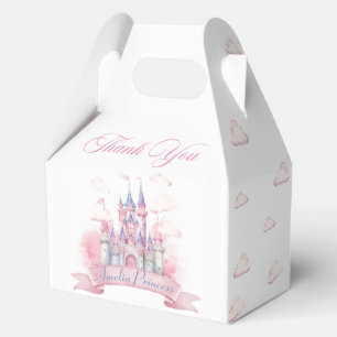 Magic Princess Castle Birthday Gefallen Schachtel Geschenkschachtel