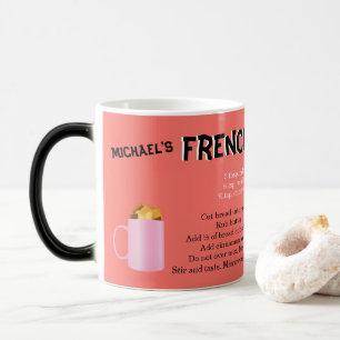 Magic Recette de pain grillé français Monogramme Mug Ext