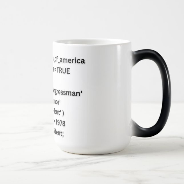 Magic Ron Sauvé America SQL Mug (Droite)