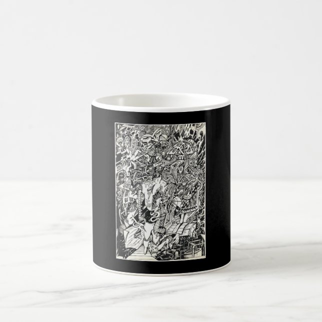 Magic "Salut !", par Brian Benson Morphing Mug (Centre)