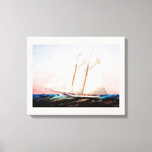 Magic, Schoner Yacht Leinwanddruck