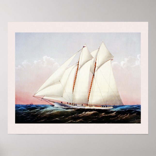 Magic, Schoner Yacht Poster (Vorne)