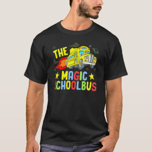 Magic School Bus-Raketenbusfahrer Sicherheitsgurte T-Shirt