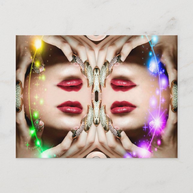 Magic Spell Postkarte (Vorderseite)