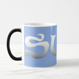 Magic Surf bleu mug