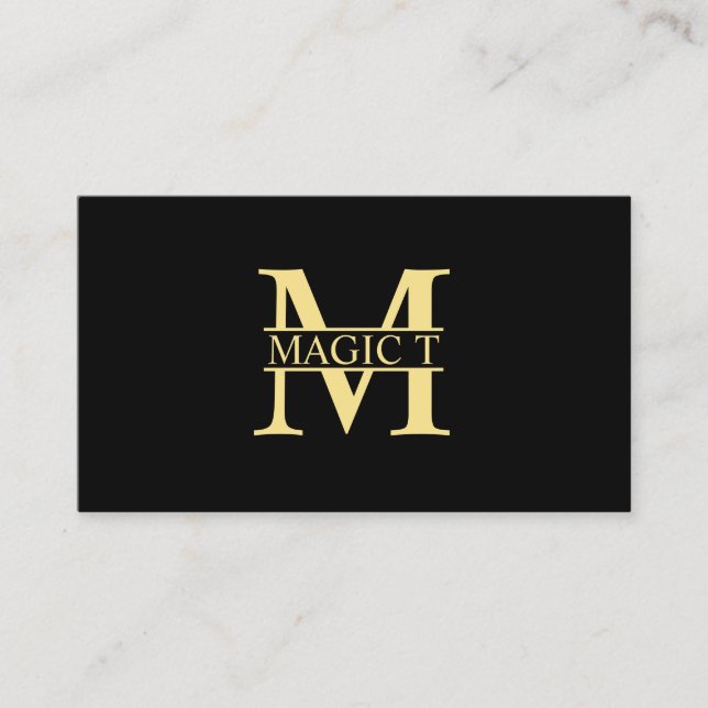 Magic T Visitenkarte (Vorderseite)