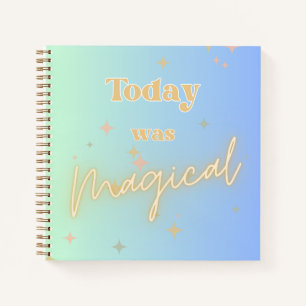 Magic Theme Park Autograph Scrapbook Notizbuch