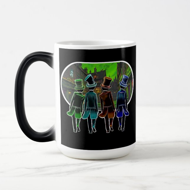 Magic Top hat design Mug (Gauche)