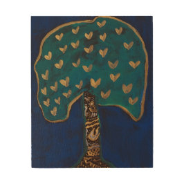Magic Tree Art Wood Wine Art Holzdruck