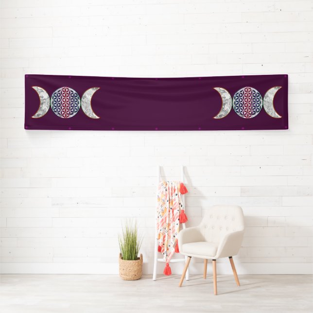 Magic Triple Moon - Spirit Blume des Lebens 2 Banner (Insitu)