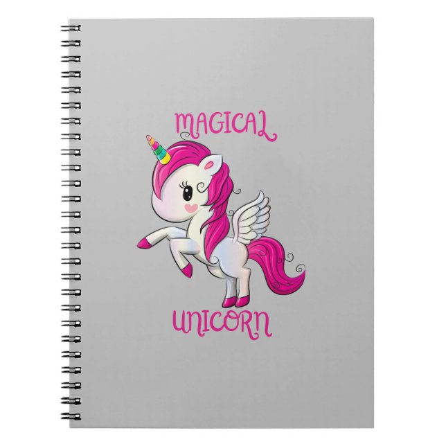 Magic Unicorn Fan Club Notizblock (Vorderseite)