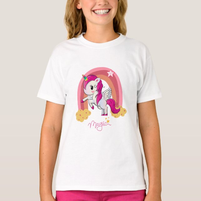 Magic Unicorn Fan Club T-Shirt (Vorderseite)