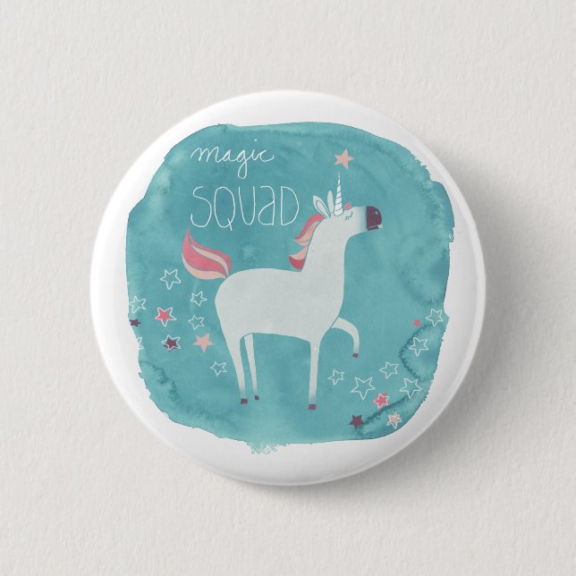 Magic Unicorn Squad Button (Vorderseite)