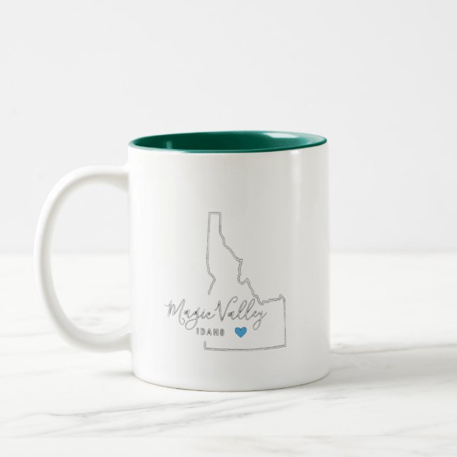Magic Valley Idaho Coffee Mug (Gauche)