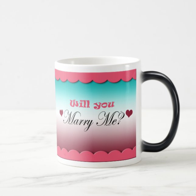 Magic Veux-Tu M'Épouser ? Morpher Mug (Droite)