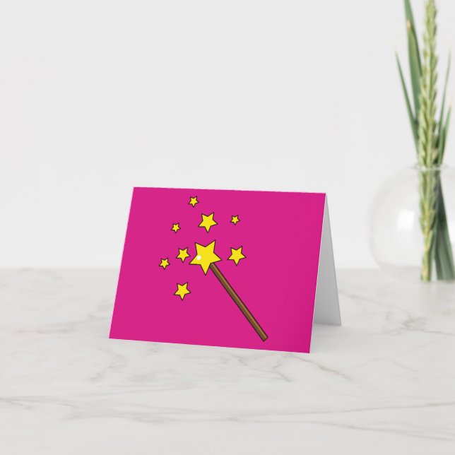 Magic Wand Karte (Vorderseite)
