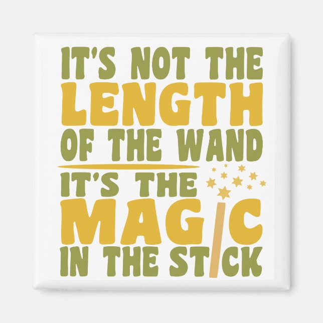 MAGIC WAND Magnet (Vorne)