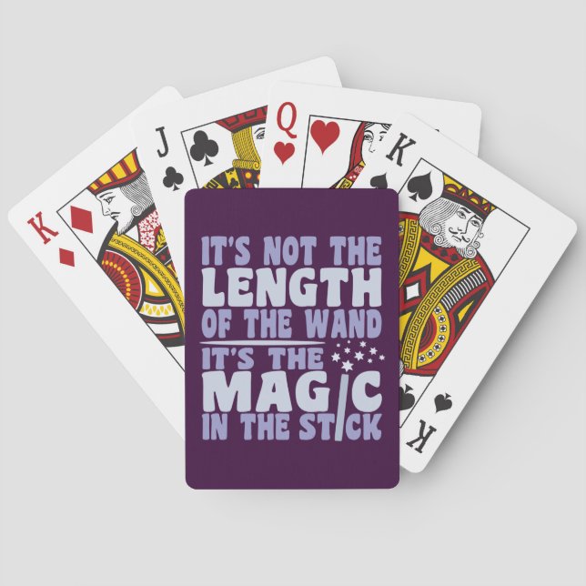 MAGIC WAND Spielkarten (Rückseite)