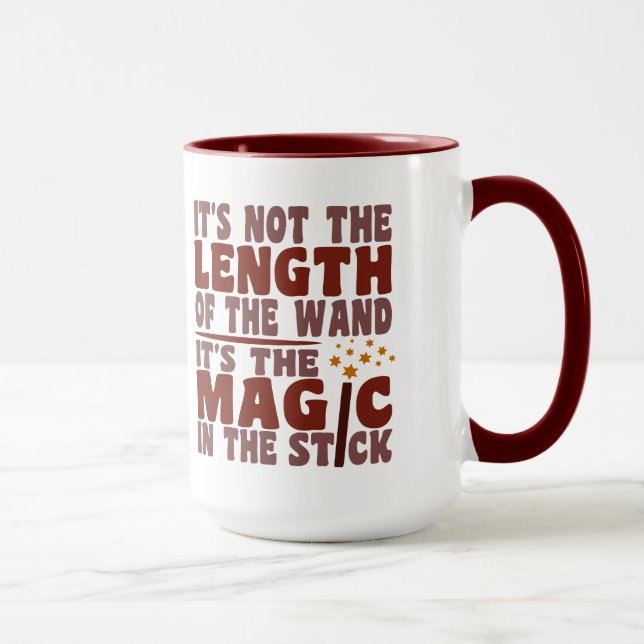 MAGIC WAND Tasse - wählen Sie Stil & Farbe (Rechts)