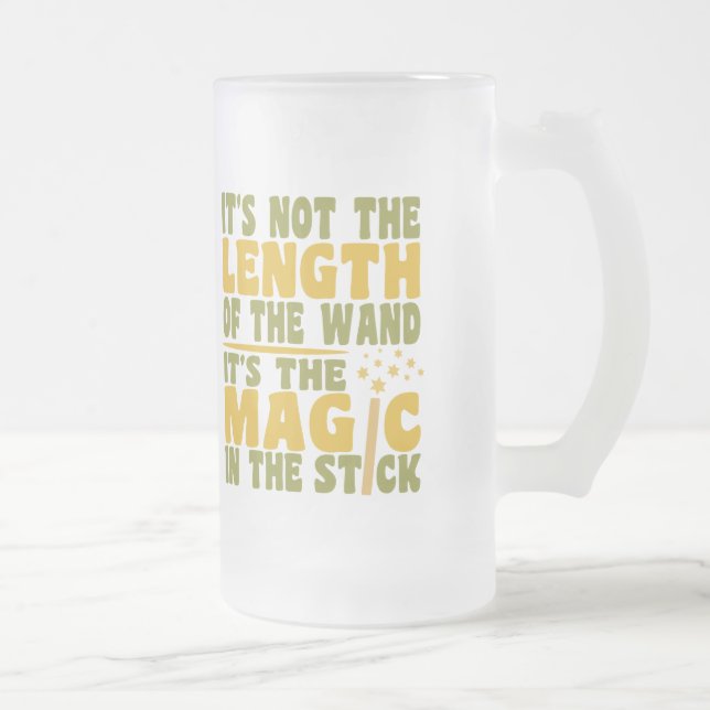 MAGIC WAND Tasse - wählen Sie Stil & Farbe (Rechts)