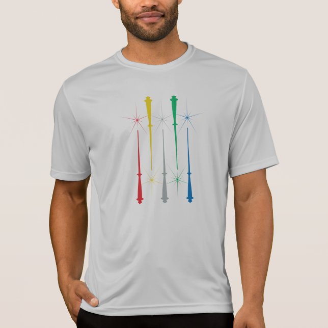 Magic Wands Sport-Tek-Shirt T-Shirt (Vorderseite)