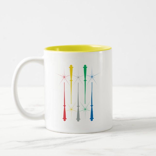 Magic Wands Tasse 11oz. Gelb (Links)