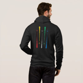 Magic Wands Unisex Zip Hoodie