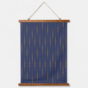 Magic Wands Wood Topped Tapestry Wandteppich Mit Holzrahmen