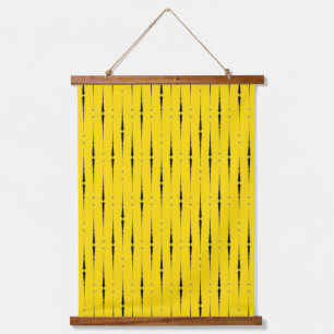 Magic Wands Wood Topped Tapestry Wandteppich Mit Holzrahmen