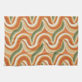 Magic Waves Muster Geschirrtuch