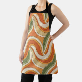 Magic Waves Muster Schürze