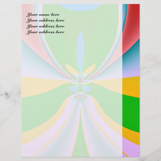 Magic Way Letterhead Template Briefkopf (Vorderseite)