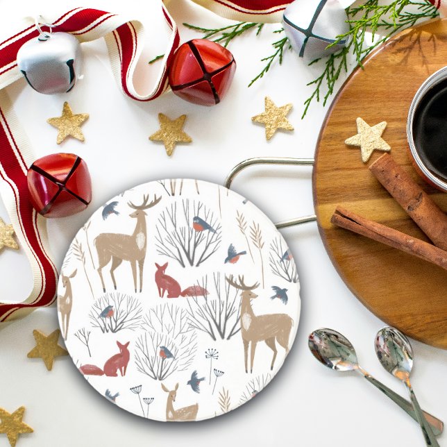 Magic Winter Wonderland Getränkeuntersetzer (Von Creator hochgeladen)