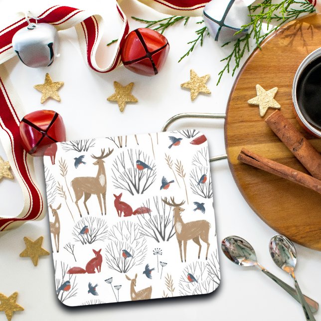 Magic Winter Wonderland Getränkeuntersetzer (Von Creator hochgeladen)