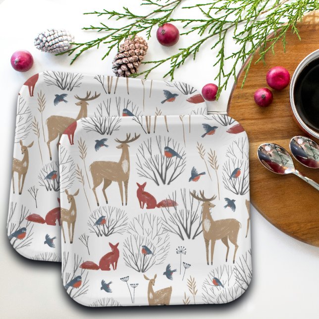 Magic Winter Wonderland Pappteller (Von Creator hochgeladen)