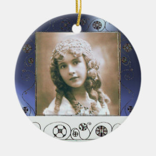 MAGIC WIRBEL FOTO TEMPLATE ,Blue Topaz Keramikornament